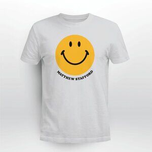 Matthew Stafford Smile Vintage NFL Football Los Angeles Rams QB Fan T-Shirt 103